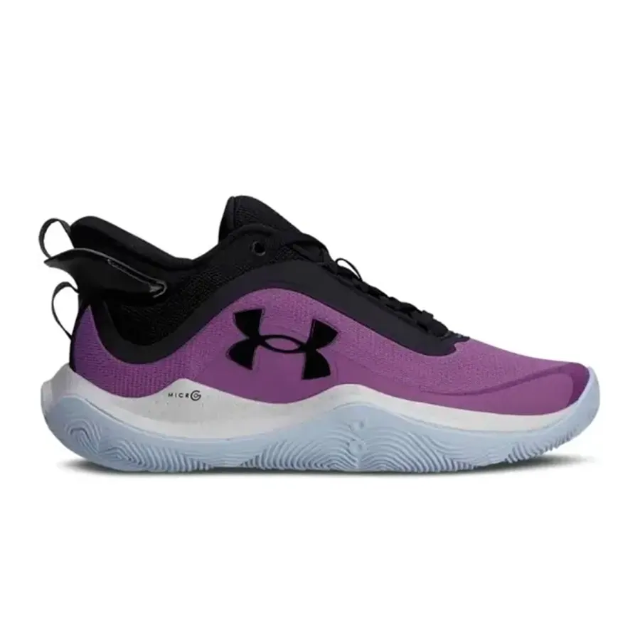 Imagen 0 de 4 de Zapatillas Under Armour Basketball Swish-VIOLETA/NEGRO/BLANCO