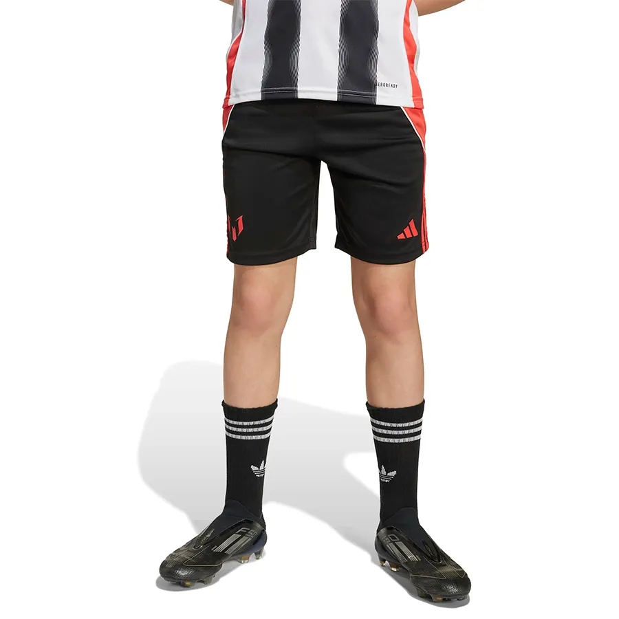Imagen 0 de 6 de adidas Shorts  Messi Niños-NEGRO/ROJO