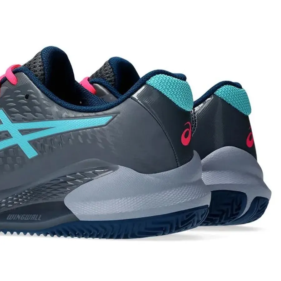 Imagen 6 de 7 de Zapatillas Asics Gel-Challenger 14 Padel M-GRAFITO/MARINO/AQUA