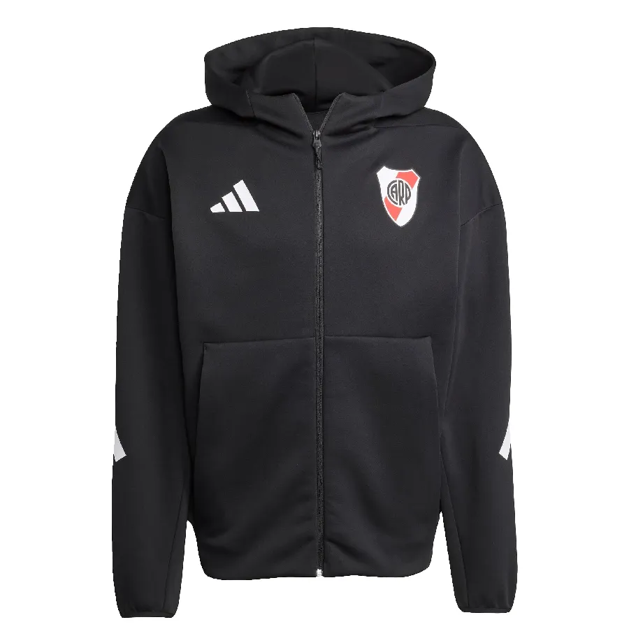 Imagen 1 de 6 de Campera adidas Z.N.E. de River Plate-NEGRO