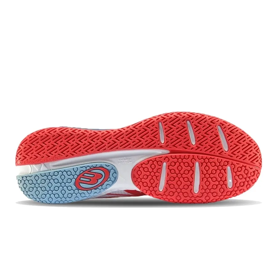 Imagen 4 de 5 de Zapatillas Bullpadel Comfort 23V-BLANCO/ROJO