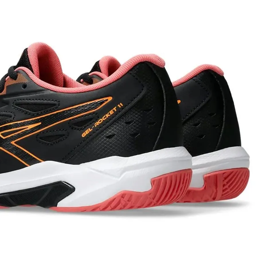 Imagen 5 de 7 de Zapatillas Asics adidas  Gel-Rocket 11 W-NEGRO/NARANJA