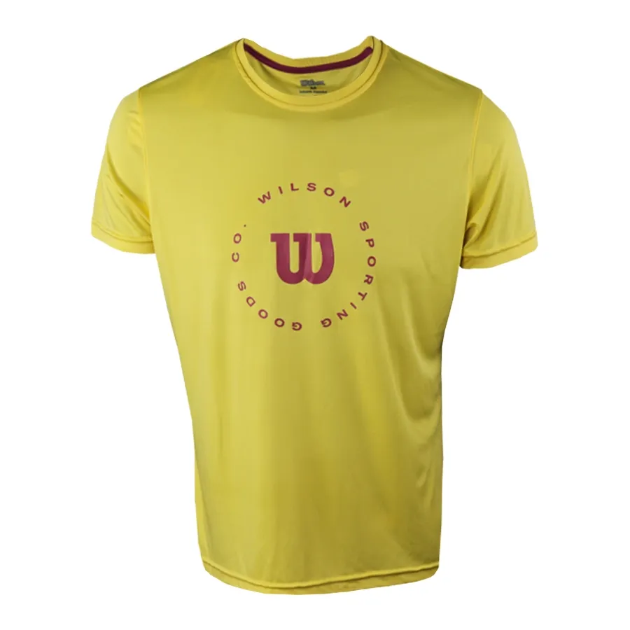 Imagen 0 de 4 de Remera Wilson Training Tenis Padel-AMARILLO/FUCSIA