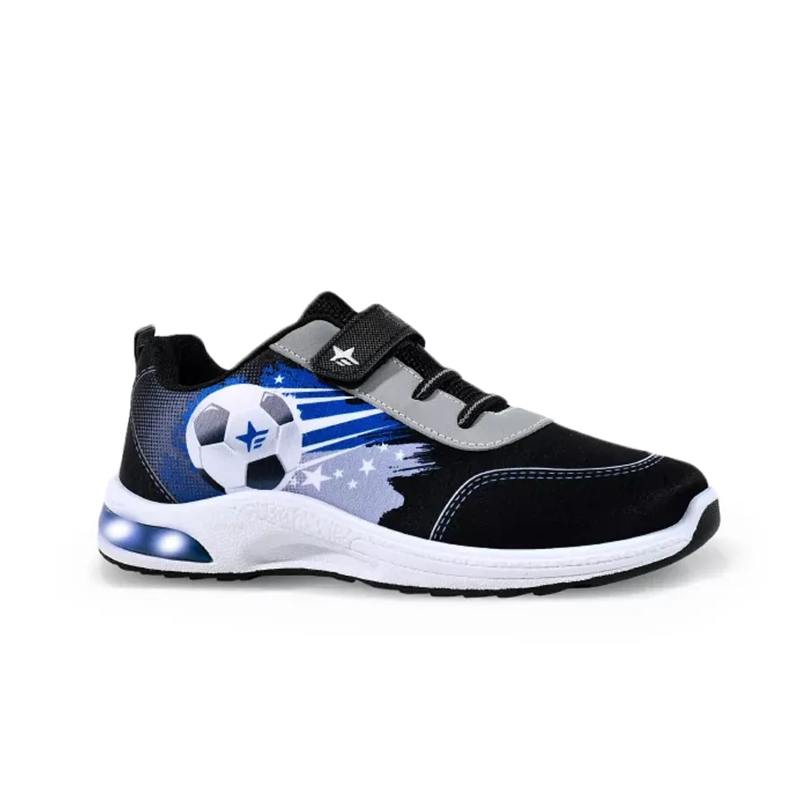 Imagen 0 de 3 de Zapatillas Footy Pop Fútbol Mundial-NEGRO/AZUL/BLANCO