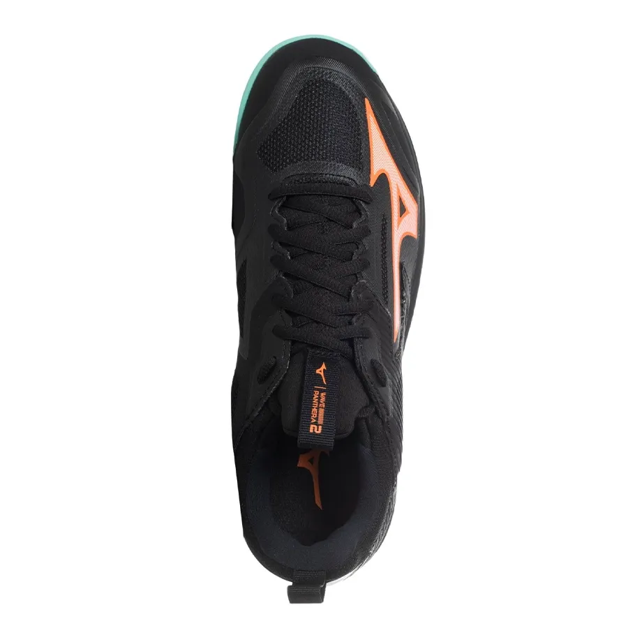 Imagen 3 de 6 de Botines Mizuno Wave Panthera 2-NEGRO/NARANJA