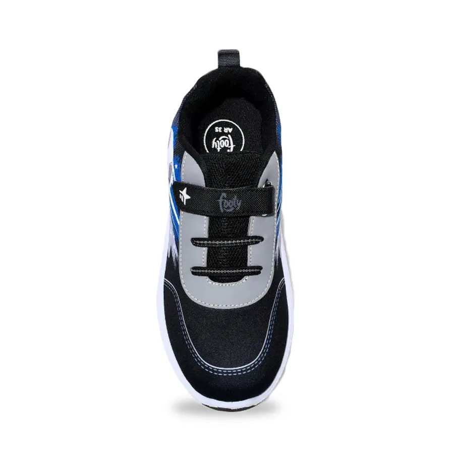 Imagen 2 de 3 de Zapatillas Footy Pop Fútbol Mundial-NEGRO/AZUL/BLANCO