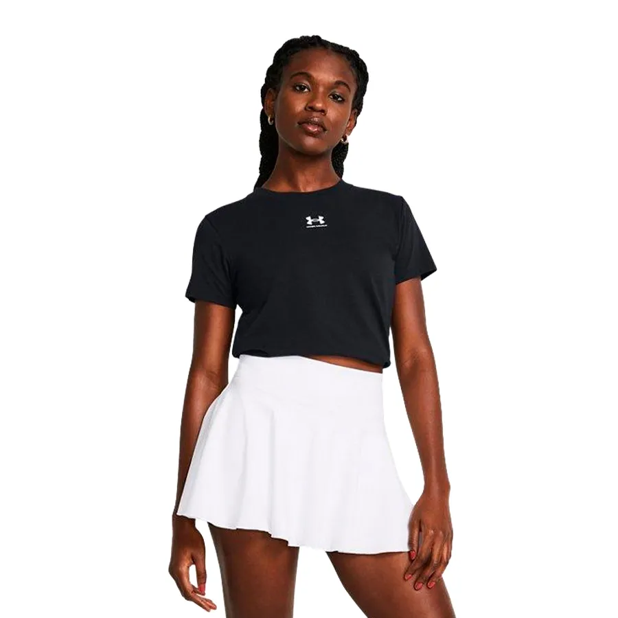Imagen 0 de 4 de Remera Under Armour Rival Core SS-NEGRO