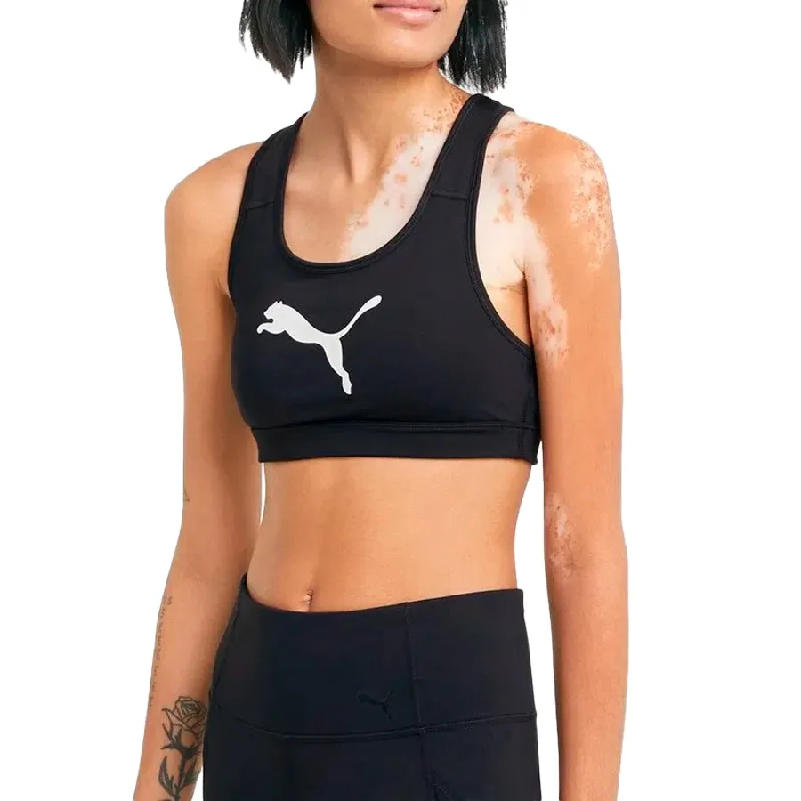 Imagen 1 de 2 de Top Puma Mid Impact-NEGRO/BLANCO