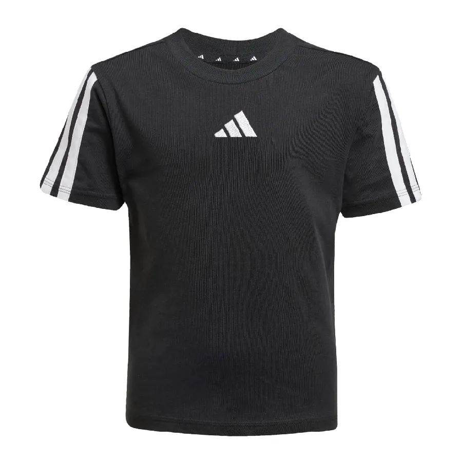 Imagen 1 de 5 de Remera adidas Essentials Kids-NEGRO/BLANCO
