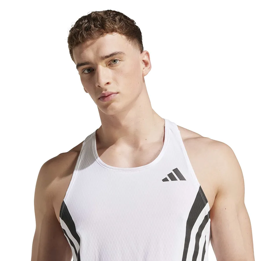 Imagen 2 de 5 de Musculosa adidas Adizero-BLANCO