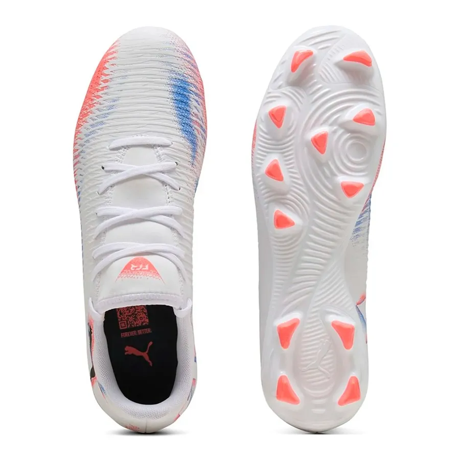 Imagen 3 de 6 de Botines Puma Future 8 play Fg/Ag-BLANCO/NARANJA FLUOR