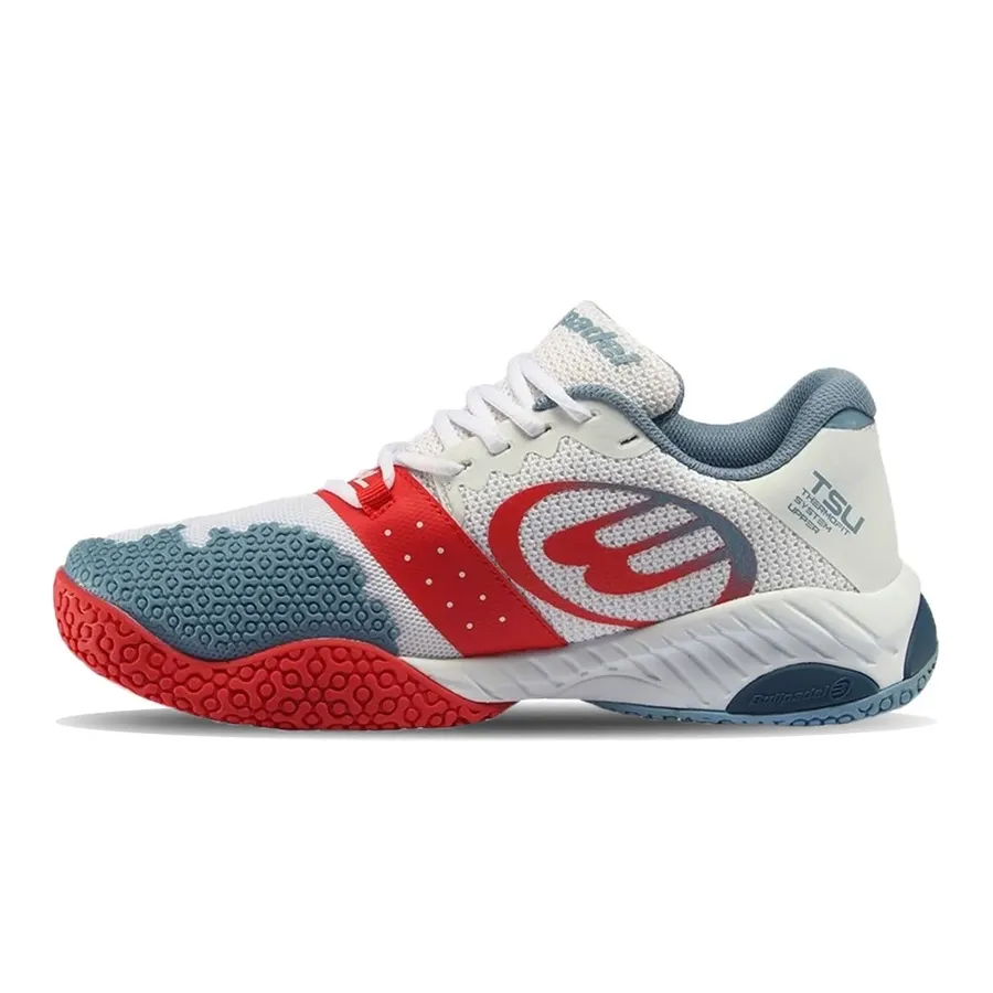 Imagen 3 de 5 de Zapatillas Bullpadel Comfort 23V-BLANCO/ROJO