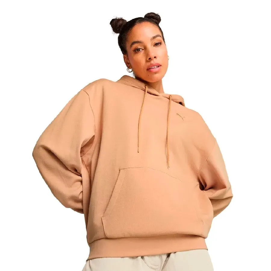 Imagen 1 de 6 de Buzo Puma Her Relaxed-BEIGE
