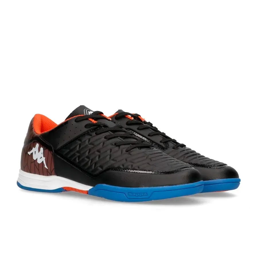 Imagen 2 de 5 de Botines Kappa Kombat Marsella Ic-NEGRO/NARANJA/AZUL