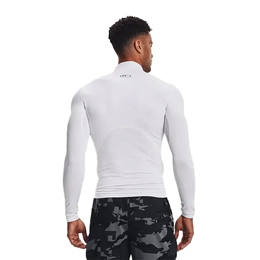 Imagen 1 de 4 de Camiseta Under Armour Remera  Compresión Mock-BLANCO