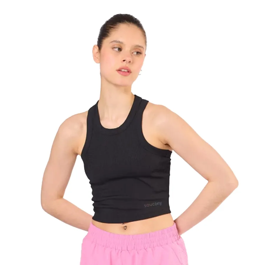 Imagen 0 de 4 de Saucony Elevate Crop Top-NEGRO