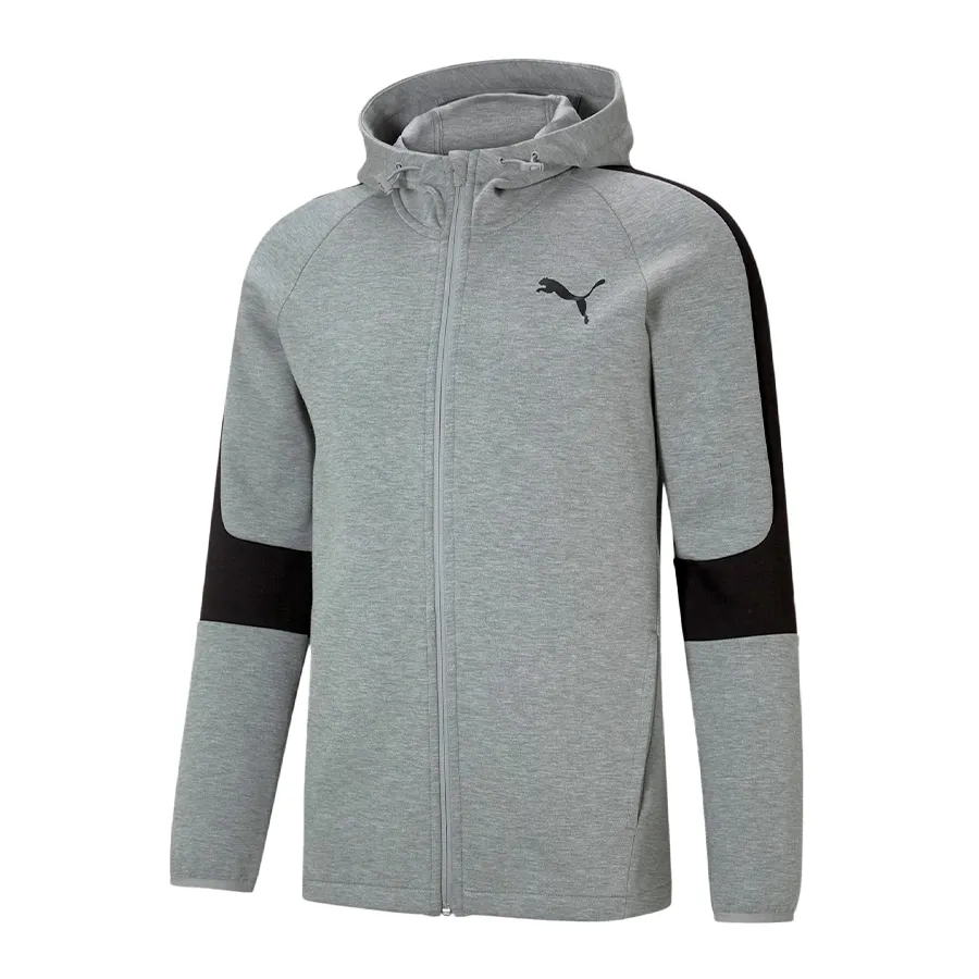 Imagen 0 de 4 de Campera Puma Evostripe Core Fz Hoodie-GRIS