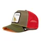 gorra-goorin-bros-baseball-thunder-lizard-VERDE OSCURO/BLANCO/ROJO