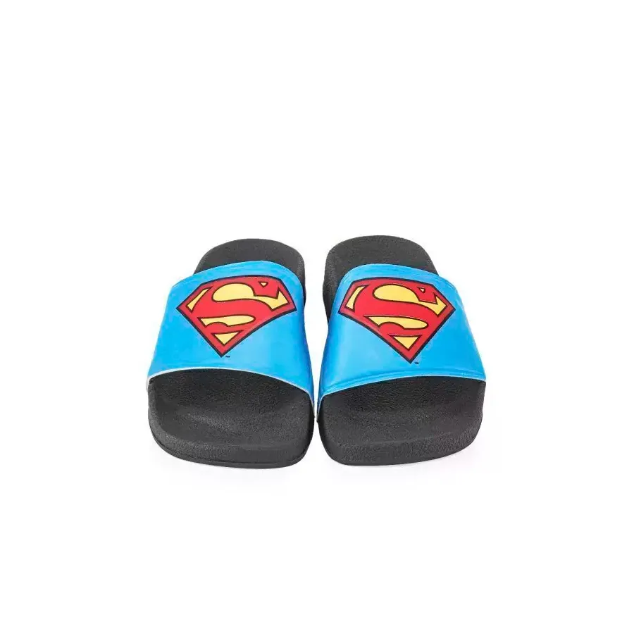 Imagen 3 de 5 de Sandalias Collab Superman 23-AZUL/NEGRO