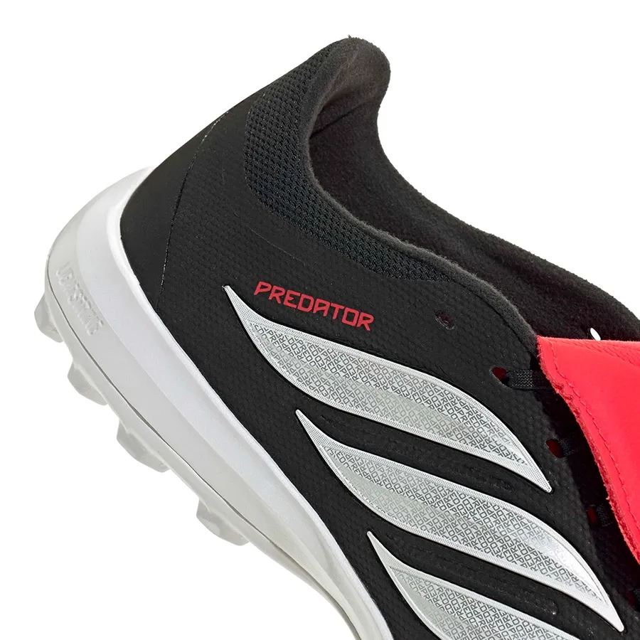 Imagen 6 de 7 de Botines adidas Predator League Tf-NEGRO/ROJO/BLANCO