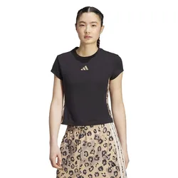 Remera adidas 3 Stripes Estampado Animal Print