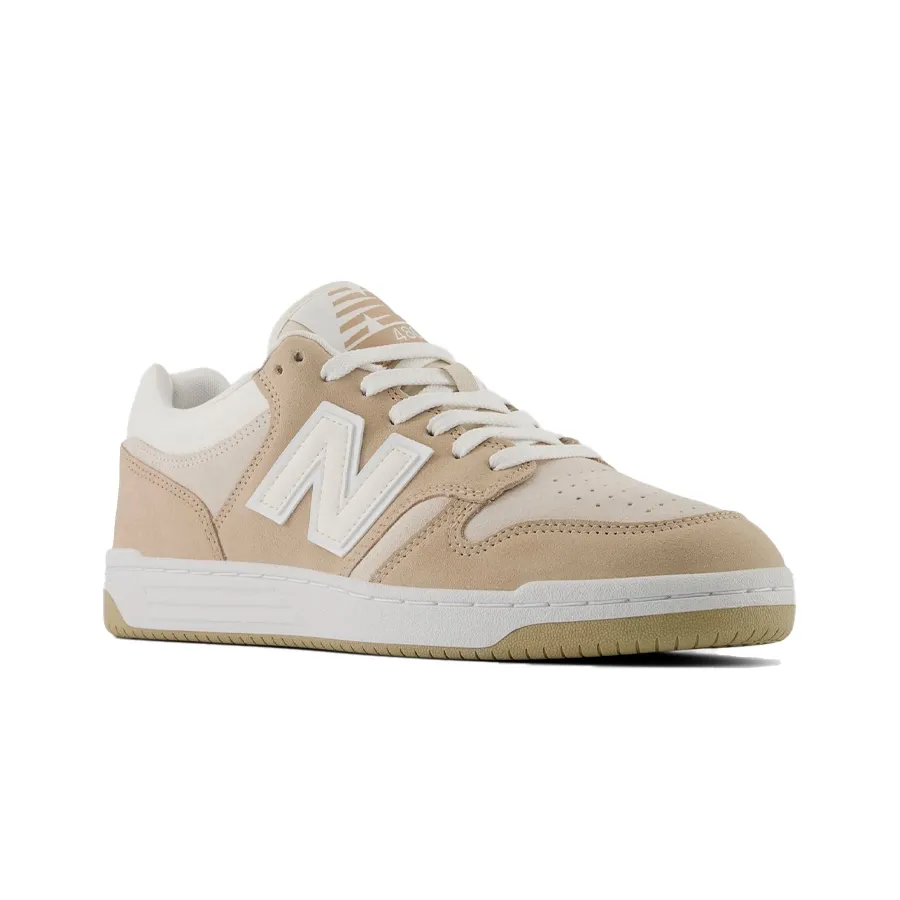 Imagen 3 de 5 de Zapatillas New Balance 480-CAMEL/NATURAL/BLANCO