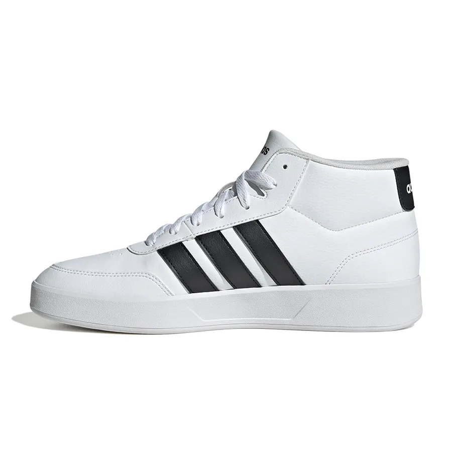 Imagen 2 de 7 de Zapatillas adidas Breaknet Mid-BLANCO/NEGRO