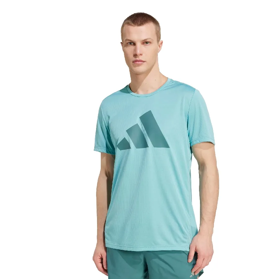 Imagen 0 de 5 de Remera adidas Run It-VERDE AGUA