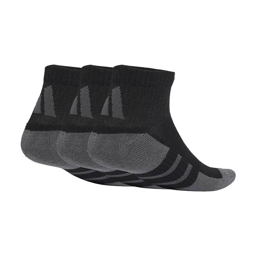 Imagen 1 de 4 de Medias adidas Essentials Climacool Quarter-NEGRO/GRIS