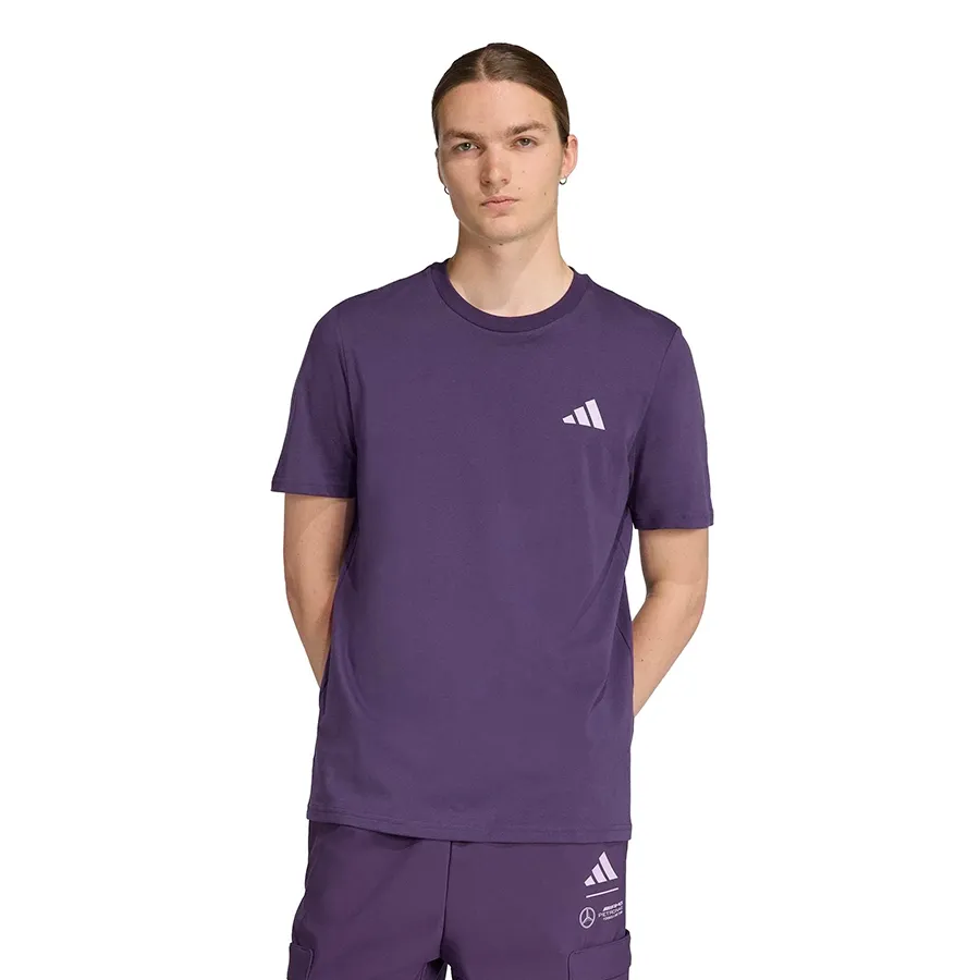 Imagen 0 de 4 de Remera adidas Mercedes - AMG Premium Woven Graphic-MORADO