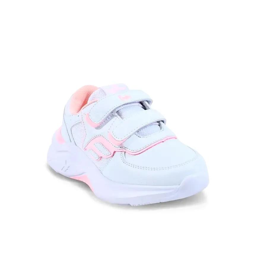 Imagen 1 de 3 de Zapatillas Footy Escolar Princeton-BLANCO/ROSA