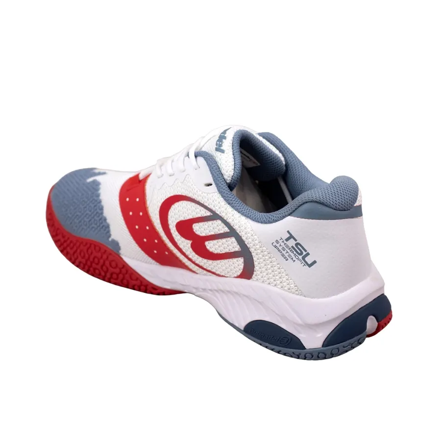 Imagen 2 de 5 de Zapatillas Bullpadel Comfort 23V-BLANCO/ROJO