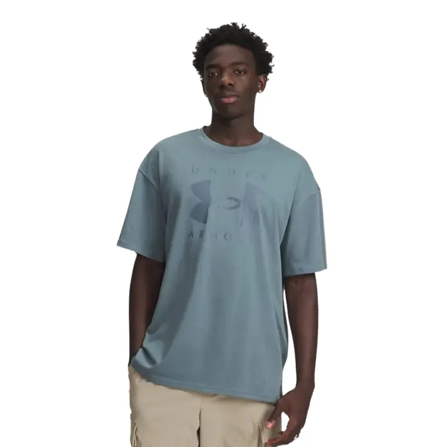 Imagen 0 de 2 de Remera Under Armour Branded Ss-VERDE AGUA