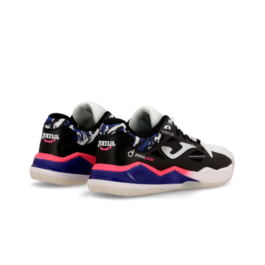 Imagen 5 de 8 de Zapatillas Joma Padel Spin-BLANCO/NEGRO/AZUL FRANCIA
