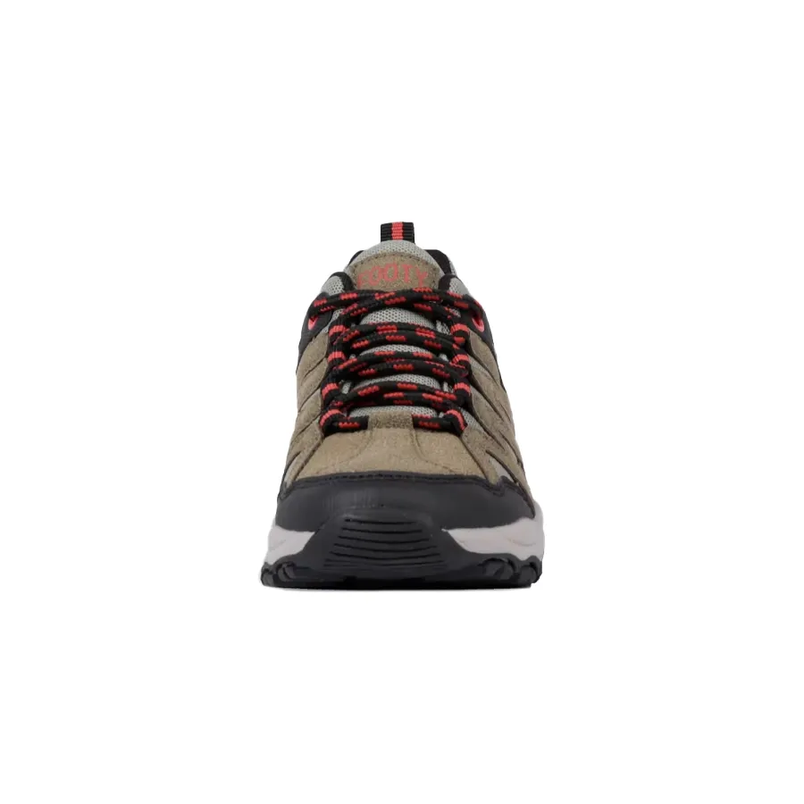 Imagen 1 de 3 de Zapatillas Footy Trekking-VERDE OLIVA/NEGRO/ROJO