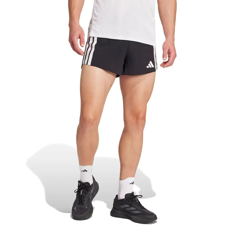 Imagen 0 de 5 de adidas Shorts Adizero Running-NEGRO/BLANCO