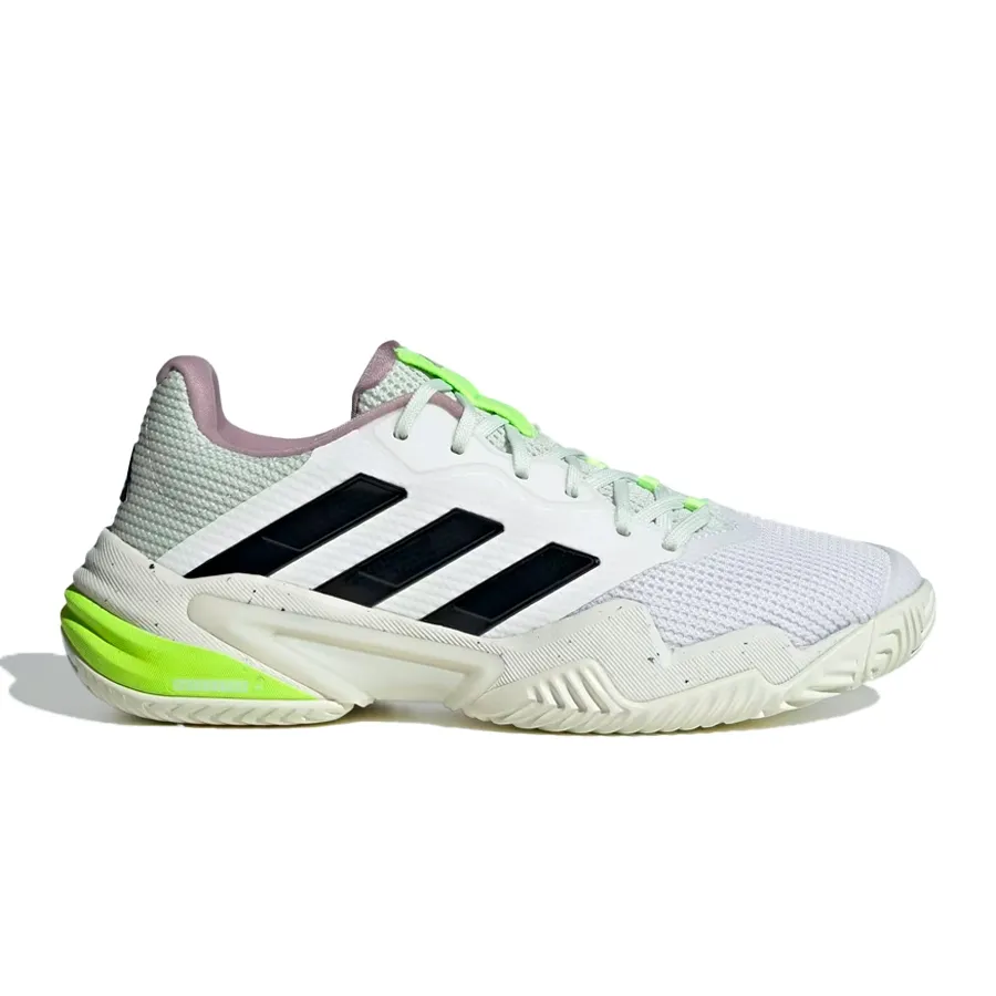 Imagen 1 de 10 de Zapatillas adidas Barricade 13-BLANCO/NEGRO/LIMA