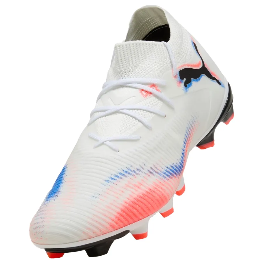 Imagen 6 de 7 de Botines Puma Future 8 Match Fg/Ag-BLANCO/NARANJA FLUOR/NEGRO