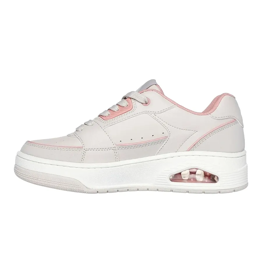 Imagen 2 de 5 de Zapatillas Skechers Uno Court Courted Style-GRIS/ROSA VIEJO