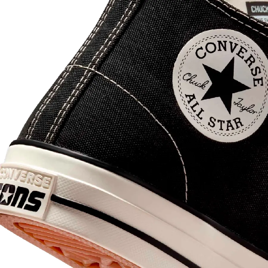 Imagen 4 de 7 de Zapatillas Converse Chuck Taylor All Star Pro Mid-NEGRO/BLANCO