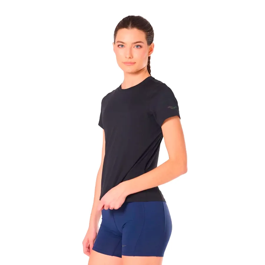 Imagen 1 de 6 de Remera Saucony Peregrine Tr Graphic-NEGRO
