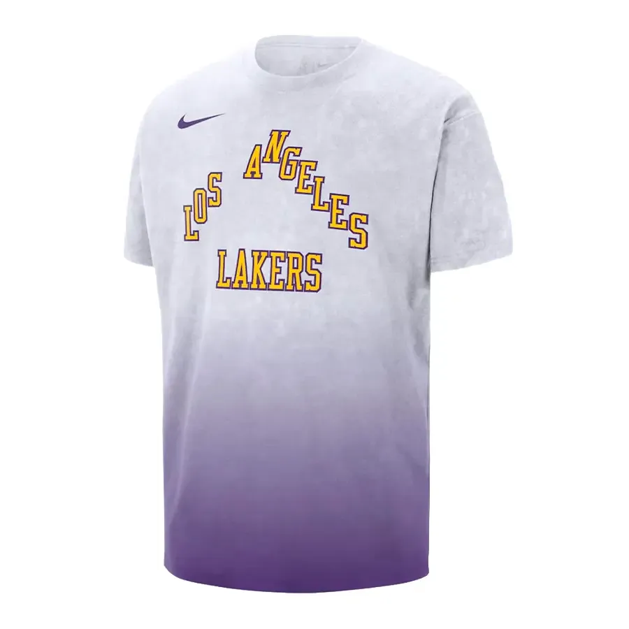 Imagen 0 de 2 de Remera Nike Los Angeles Lakers Essential City Edition-GRIS/PURPURA/AMARILLO