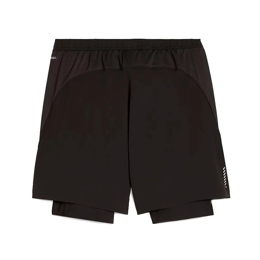 Imagen 1 de 5 de Shorts Puma Run Velocity 2 en 1-NEGRO