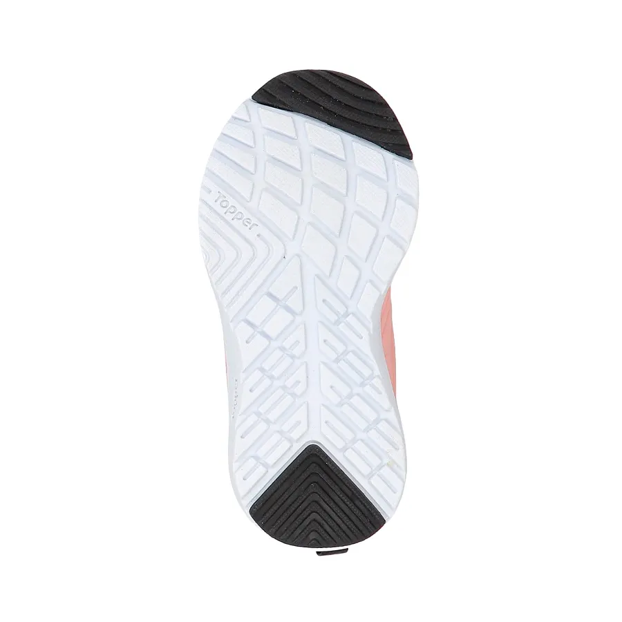 Imagen 4 de 5 de Zapatillas Topper Wind 4-ROSA/NEGRO