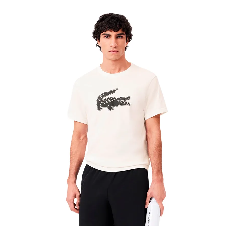 Imagen 0 de 6 de Remera Lacoste Tee-BLANCO/NEGRO