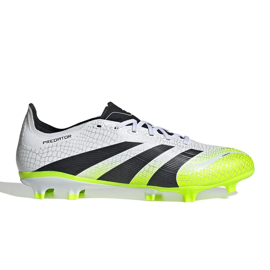 Imagen 0 de 7 de Botines adidas Predator League Fg-BLANCO/NEGRO/VERDE FLUOR