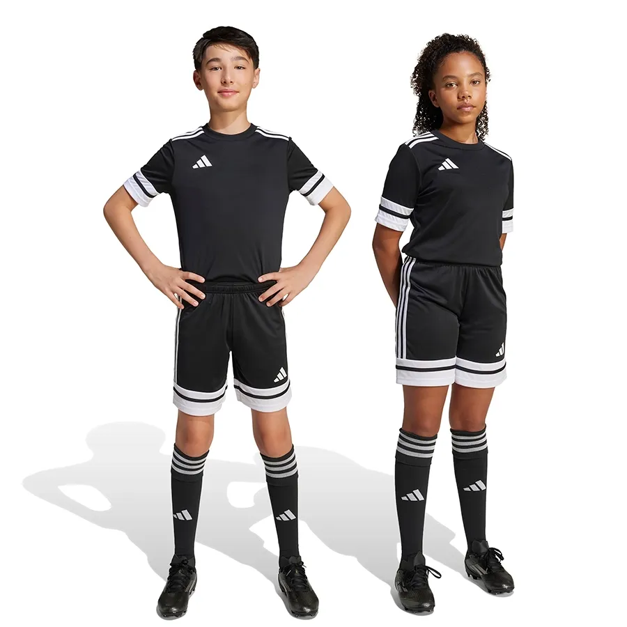 Imagen 4 de 5 de adidas Shorts  Squadra 25-NEGRO/BLANCO