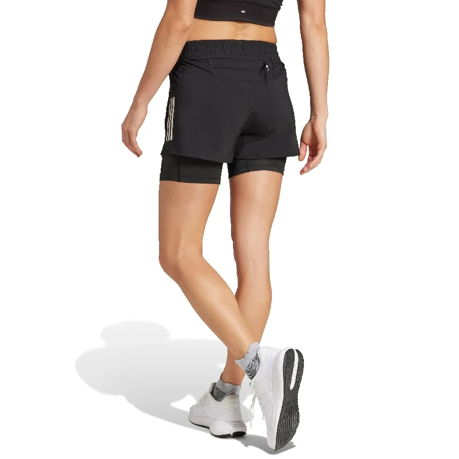Imagen 1 de 5 de adidas Shorts  Own the Run Climacool 2 en 1-NEGRO