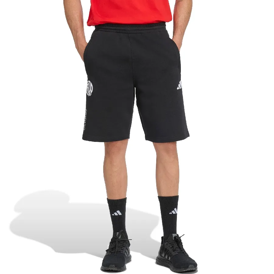 Imagen 0 de 4 de adidas Shorts  River Plate Us Pack-NEGRO/BLANCO