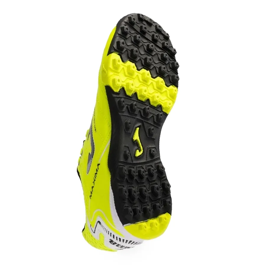 Imagen 4 de 6 de Botines Joma Máxima Turf Tf-AMARILLO FLUOR/NEGRO